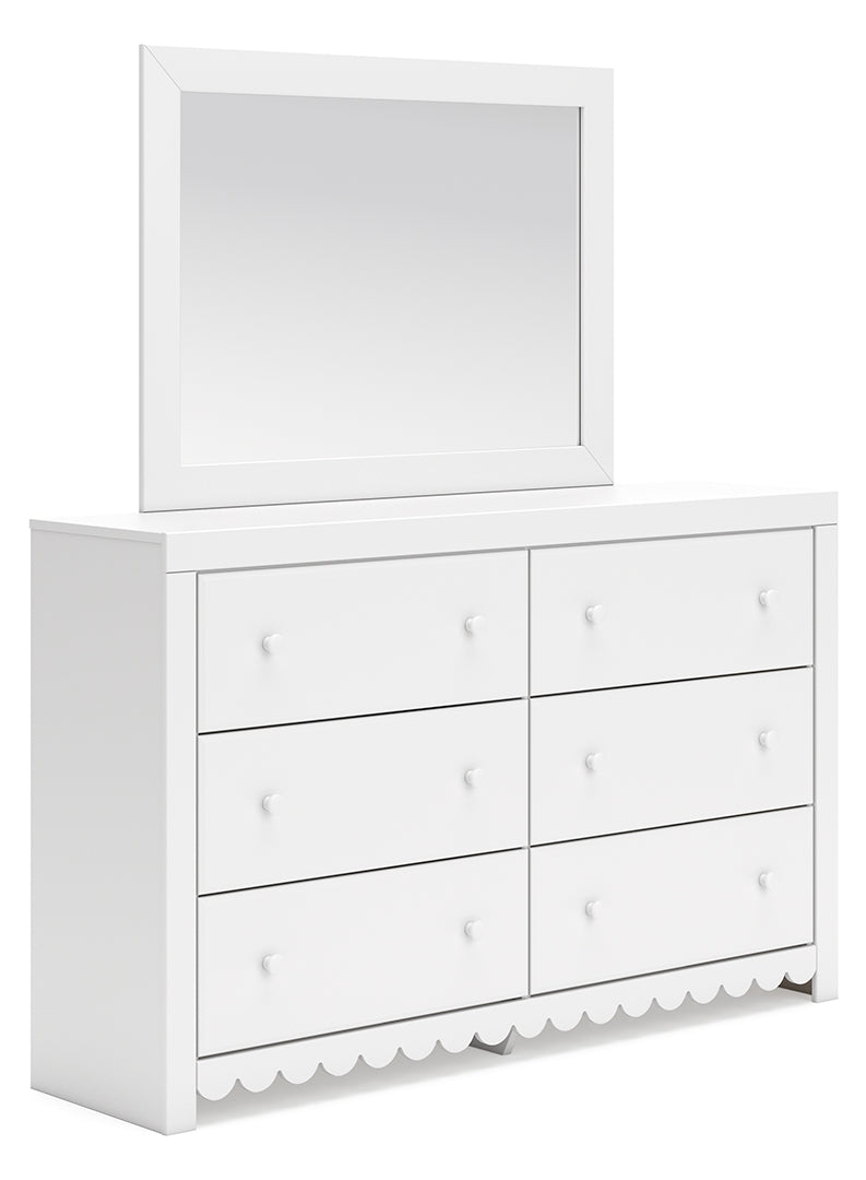 Mollviney Dresser and Mirror