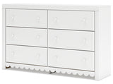 Mollviney Six Drawer Dresser