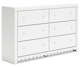 Mollviney Six Drawer Dresser