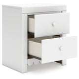 Mollviney Two Drawer Night Stand