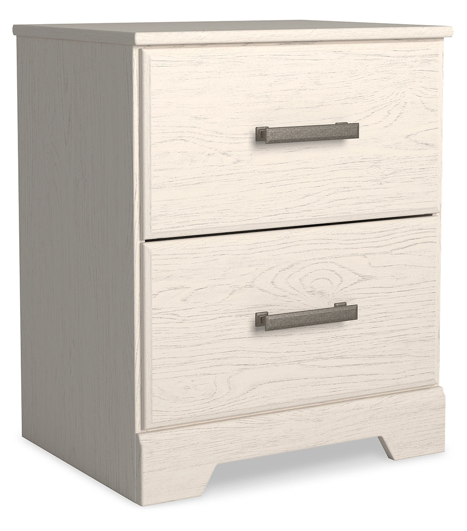 Stelsie Two Drawer Night Stand