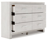 Altyra Six Drawer Dresser