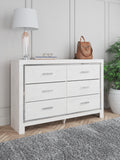 Altyra King Panel Headboard Bed with Dresser