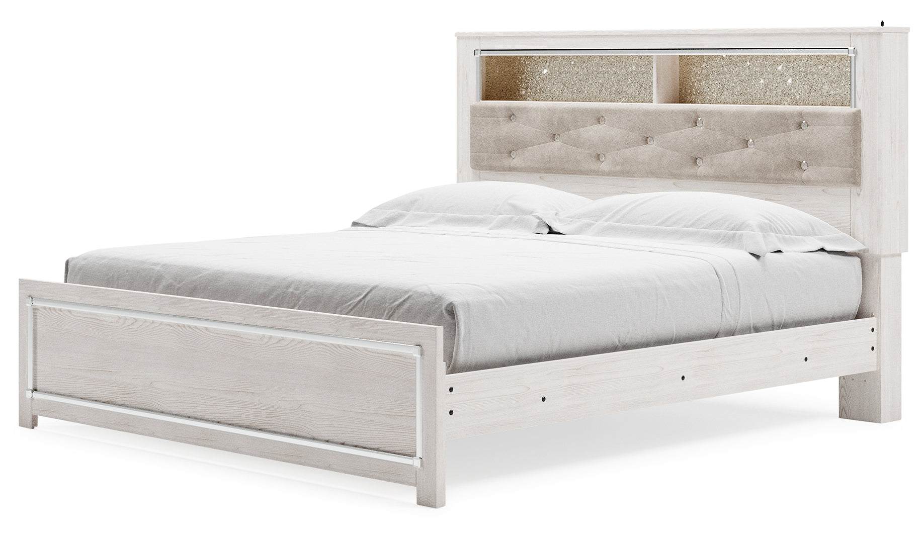 Altyra Panel Bookcase Bed