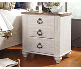 Willowton Two Drawer Night Stand