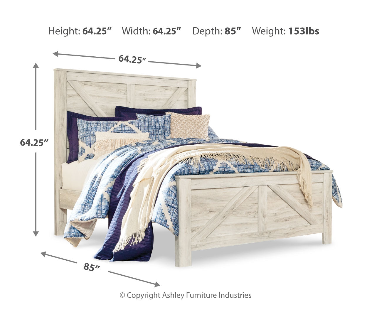 Bellaby Panel Bed