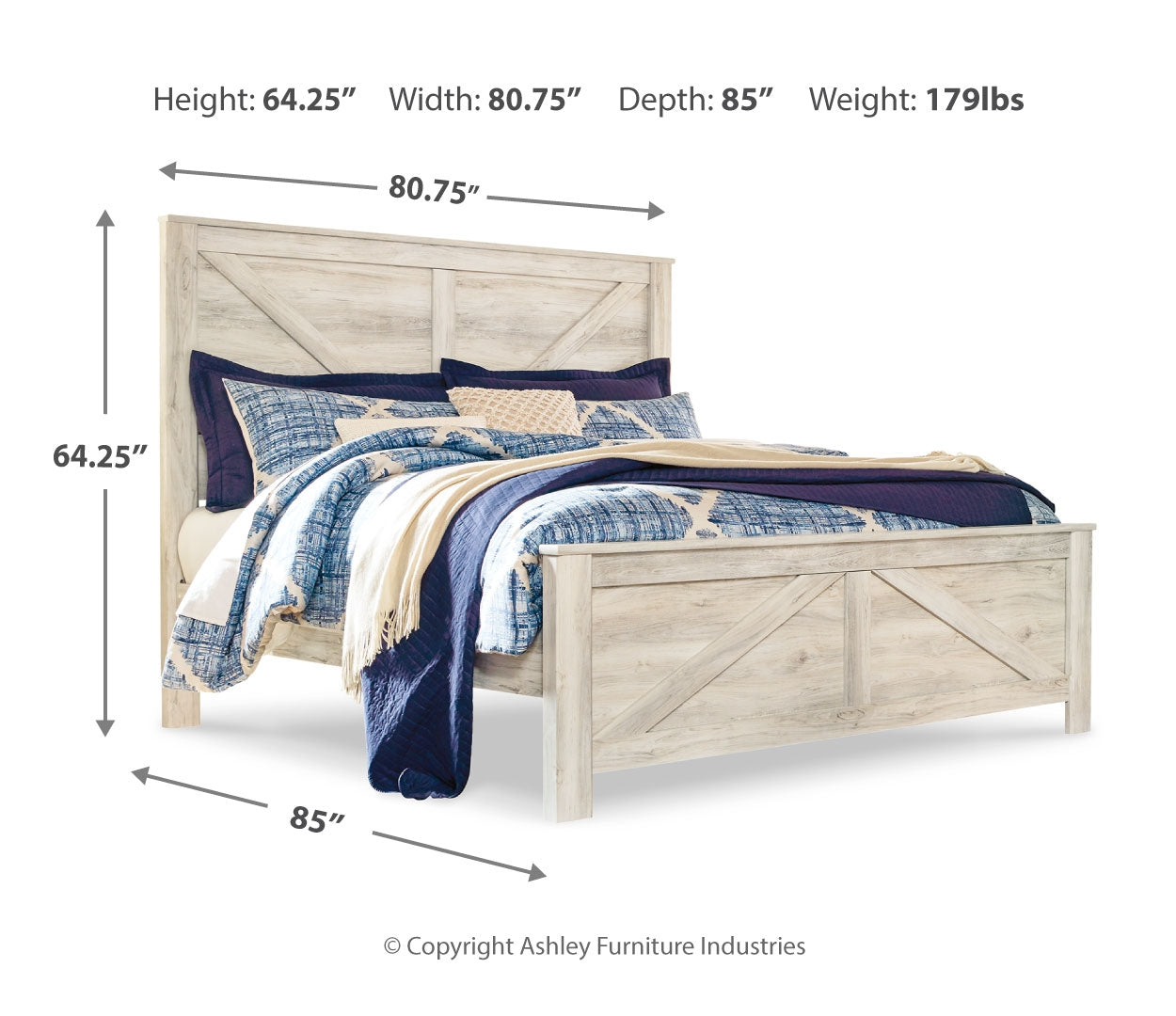 Bellaby Panel Bed