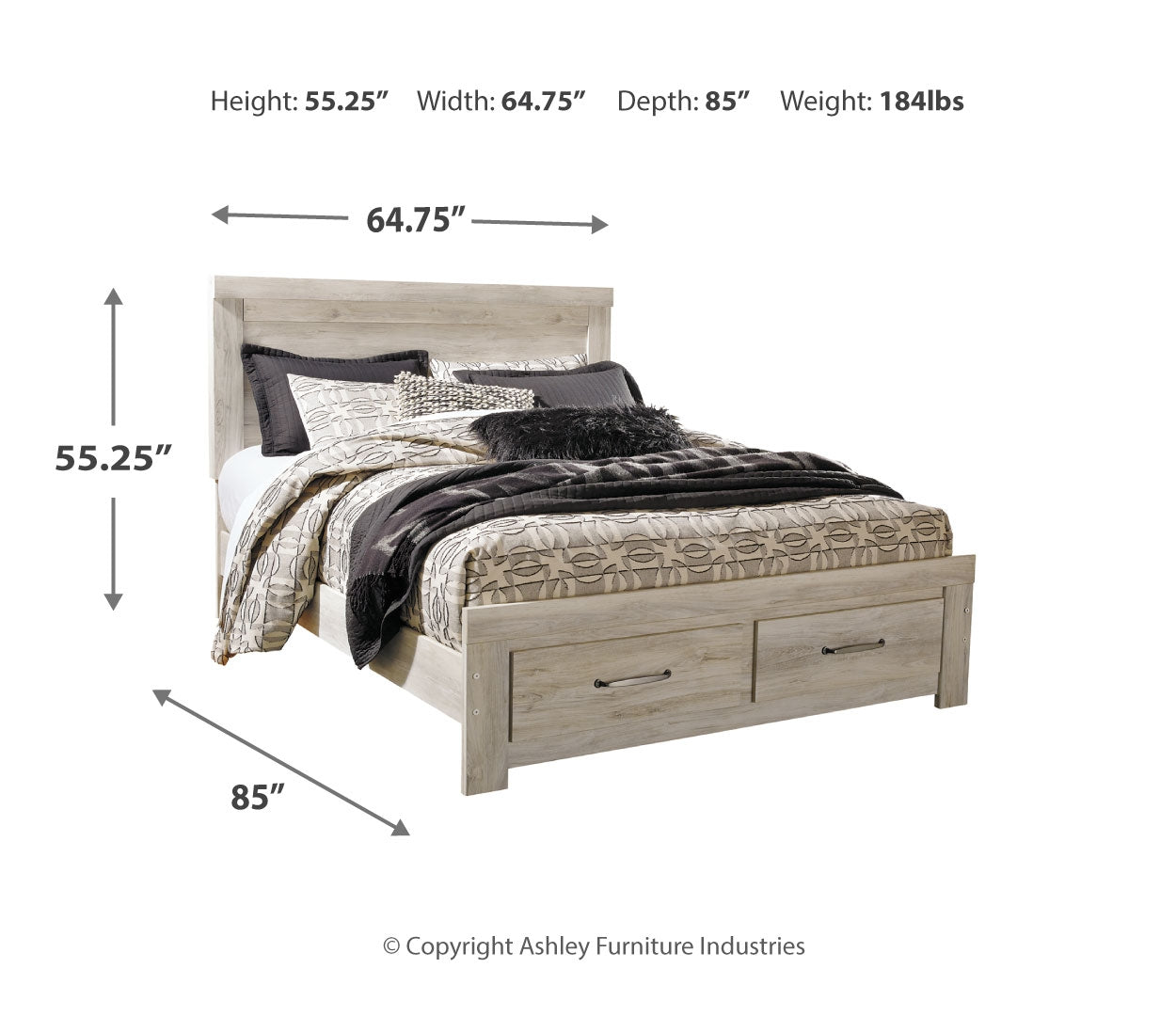 Bellaby Panel Bed