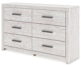 Cayboni Six Drawer Dresser