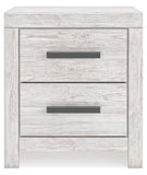 Cayboni Two Drawer Night Stand