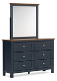 Landocken Dresser and Mirror