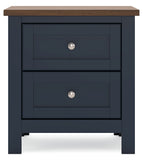 Landocken Two Drawer Night Stand