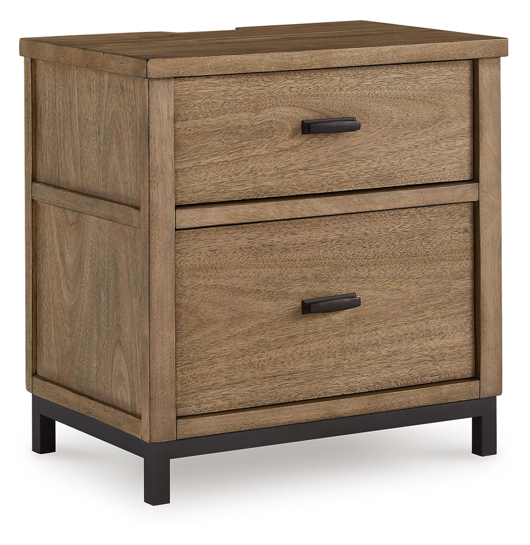 Tomtyn Two Drawer Night Stand