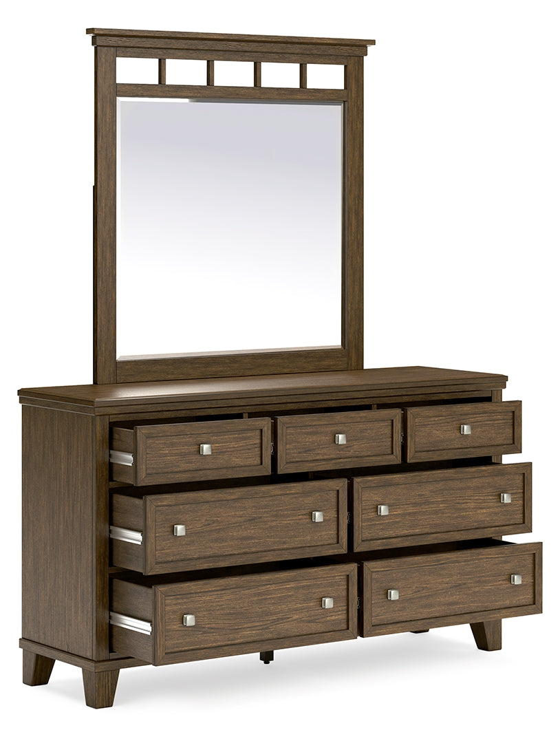 Shawbeck Dresser and Mirror