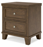 Shawbeck Two Drawer Night Stand