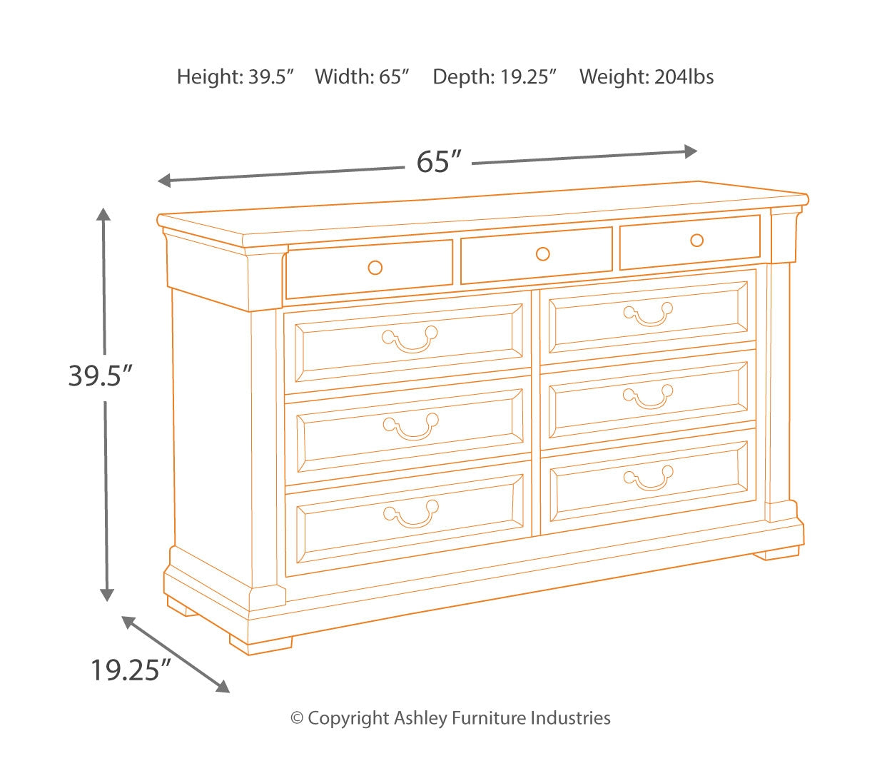 Bolanburg Dresser