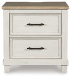 Shaybrock Two Drawer Night Stand