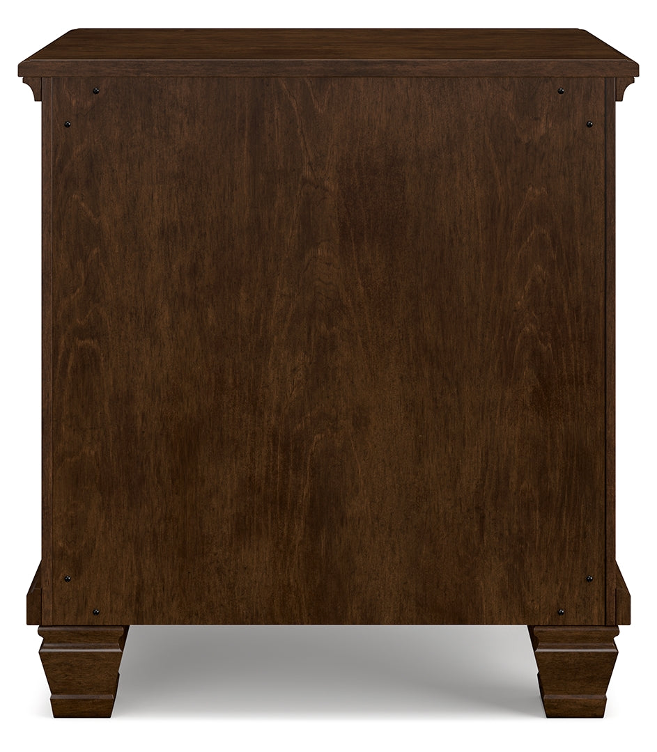 Danabrin Two Drawer Night Stand