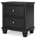 Lanolee Two Drawer Night Stand