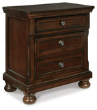 Porter Two Drawer Night Stand