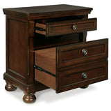 Porter Two Drawer Night Stand