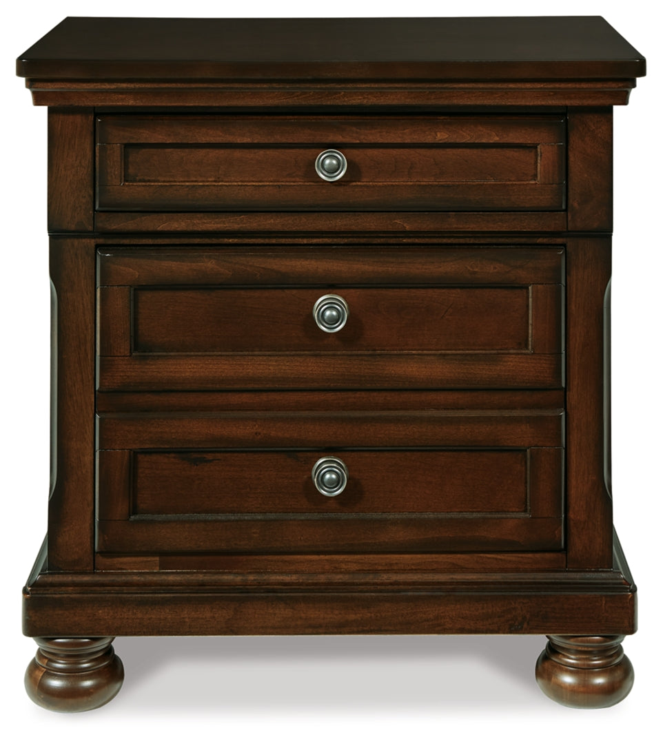 Porter Two Drawer Night Stand