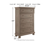 Lettner Five Drawer Chest