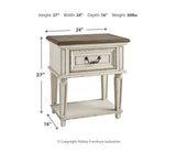 Realyn One Drawer Night Stand