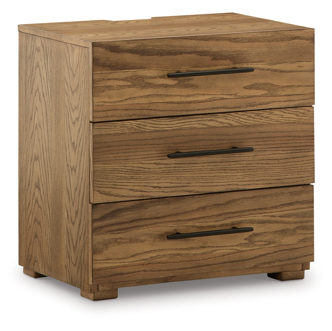 Dakmore Three Drawer Night Stand