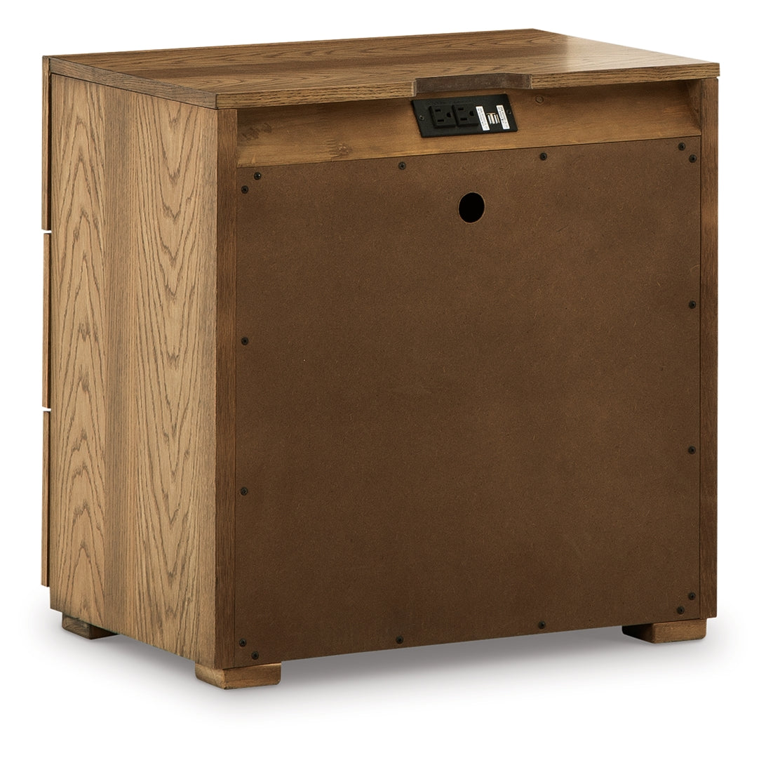 Dakmore Three Drawer Night Stand