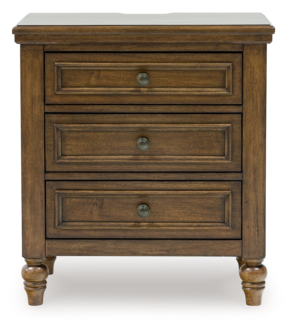 Sturlayne Three Drawer Night Stand