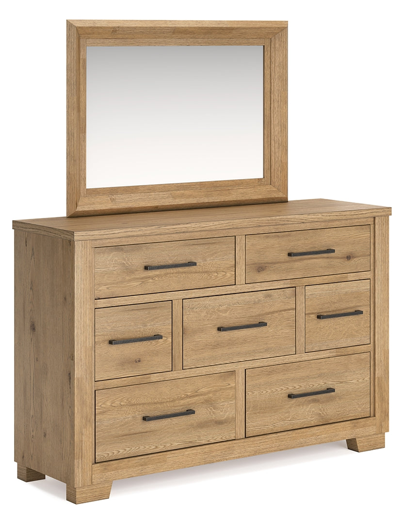 Galliden Dresser and Mirror