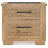 Galliden Two Drawer Night Stand