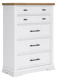 Ashbryn Five Drawer Chest