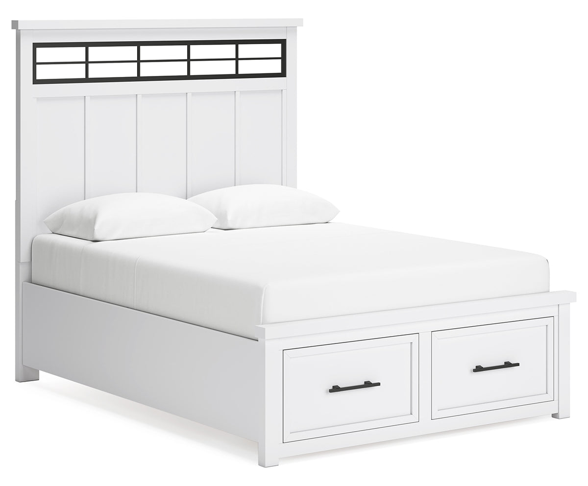 Ashbryn Panel Storage Bed