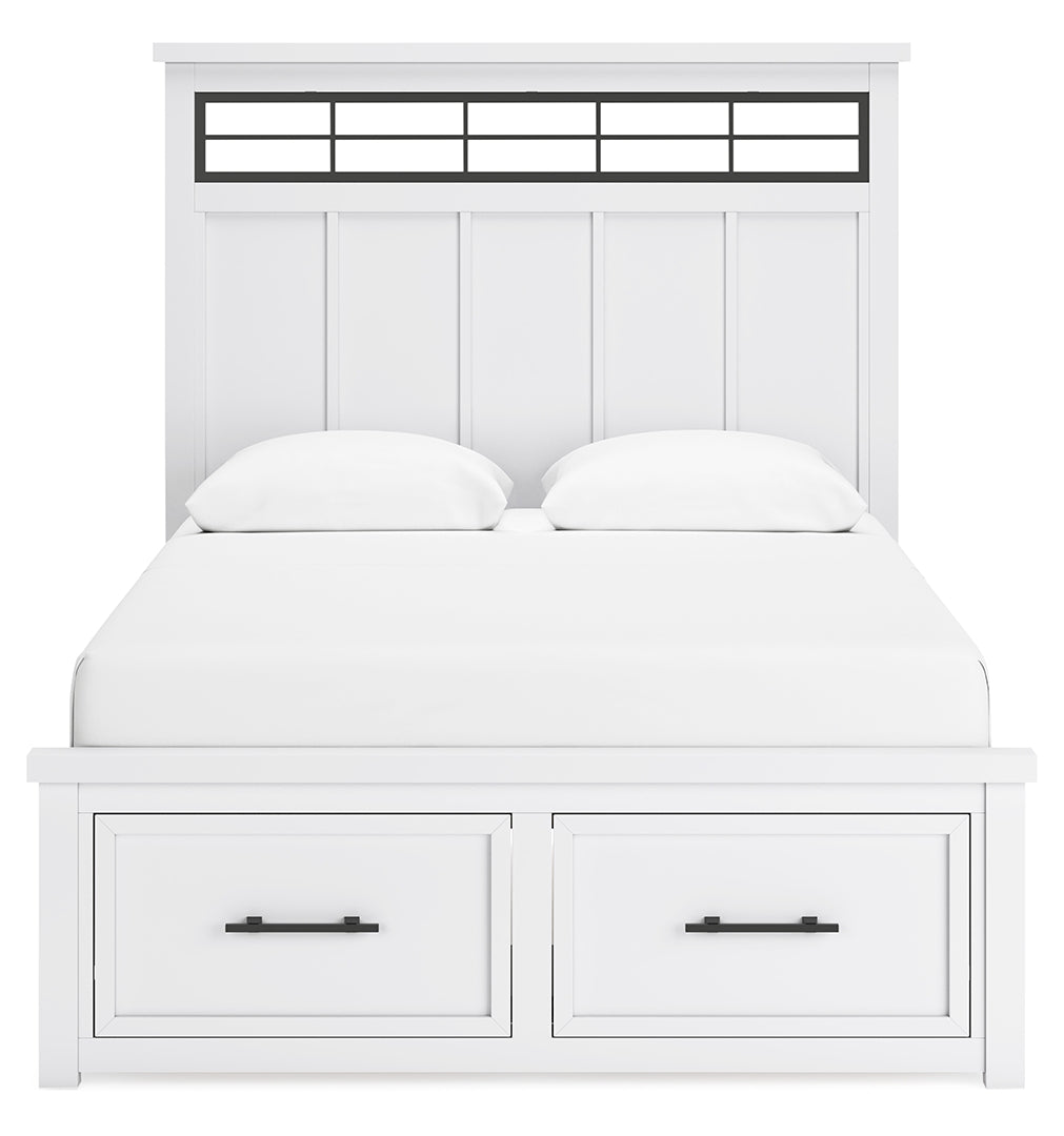 Ashbryn Panel Storage Bed