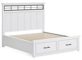 Ashbryn Panel Storage Bed