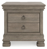 Lexorne Three Drawer Night Stand