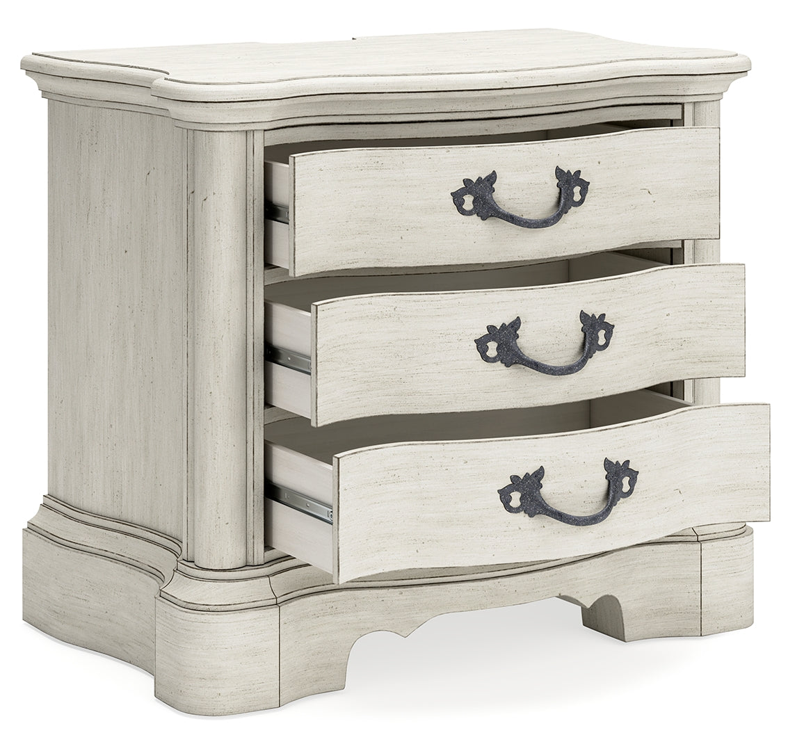 Arlendyne Three Drawer Night Stand