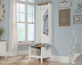 Cottage Road  Entryway Bench with Storage in Soft White