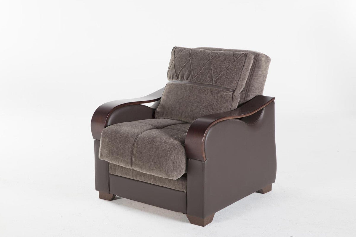 Bellona Bennett Armchair by Bellona ARMONI BROWN