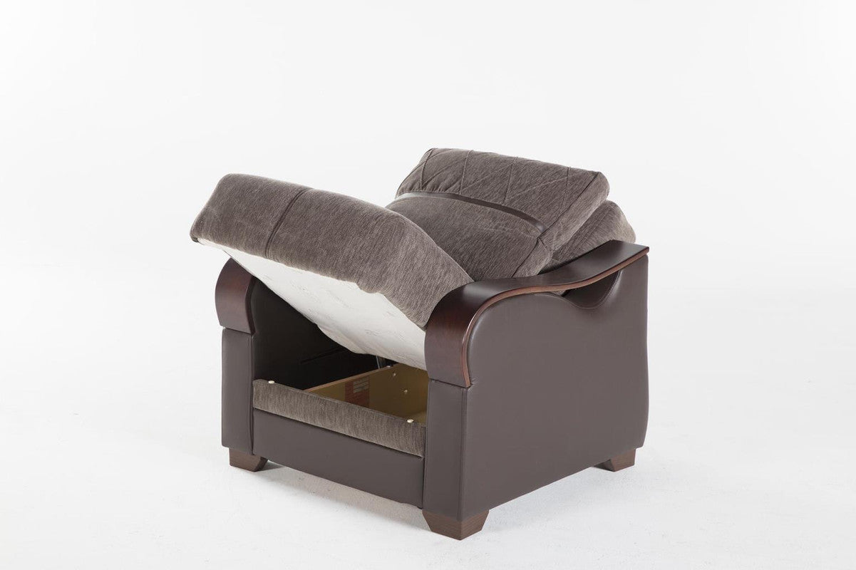 Bellona Bennett Armchair by Bellona REDEYEF BROWN