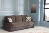 Bellona Bennett 3 Seat Sleeper Sofa by Bellona ARMONI BROWN