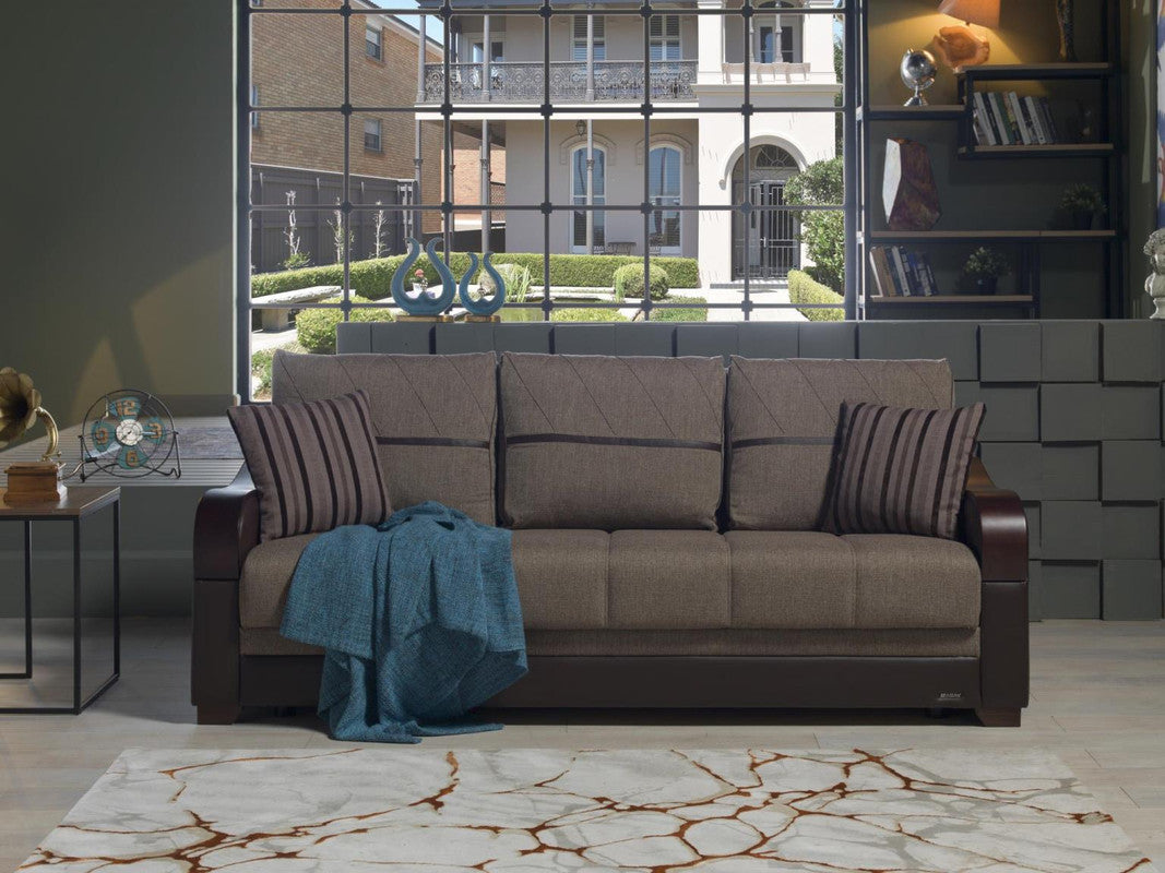 Bellona Bennett 3 Seat Sleeper Sofa by Bellona REDEYEF BROWN