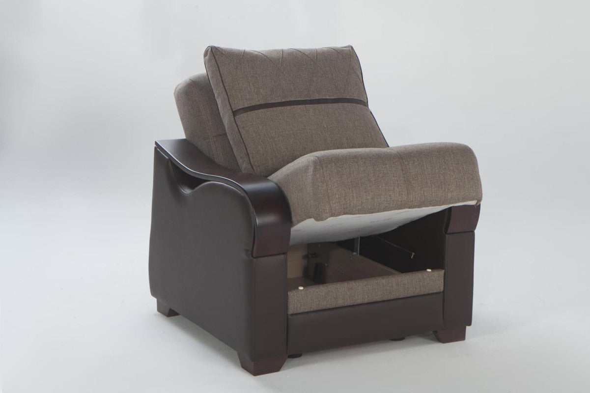 Bellona Bennett Armchair by Bellona REDEYEF BROWN