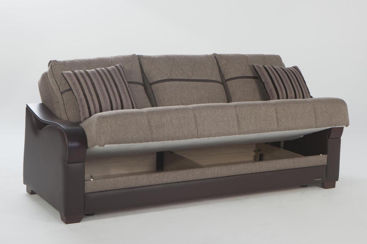 Bellona Bennett 3 Seat Sleeper Sofa by Bellona ARMONI BROWN