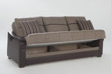 Bellona Bennett 3 Seat Sleeper Sofa by Bellona ARMONI BROWN