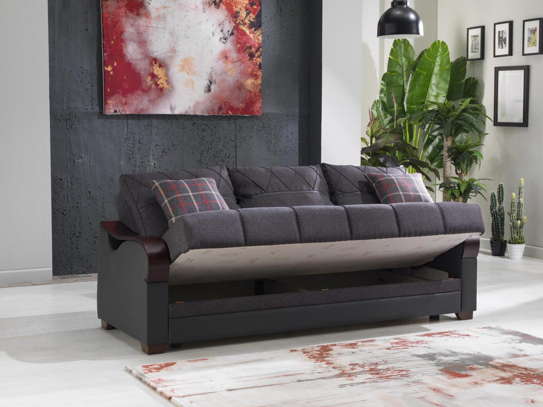 Bellona Bennett Living Room Set Sofa Loveseat Armchair by Bellona ARMONI BROWN