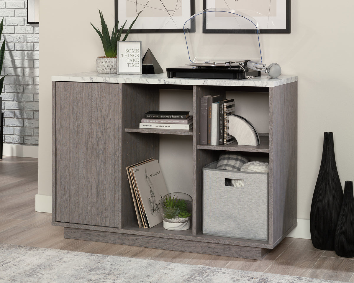 East Rock  Accent Storage Cabinet with Door in Ashen Oak