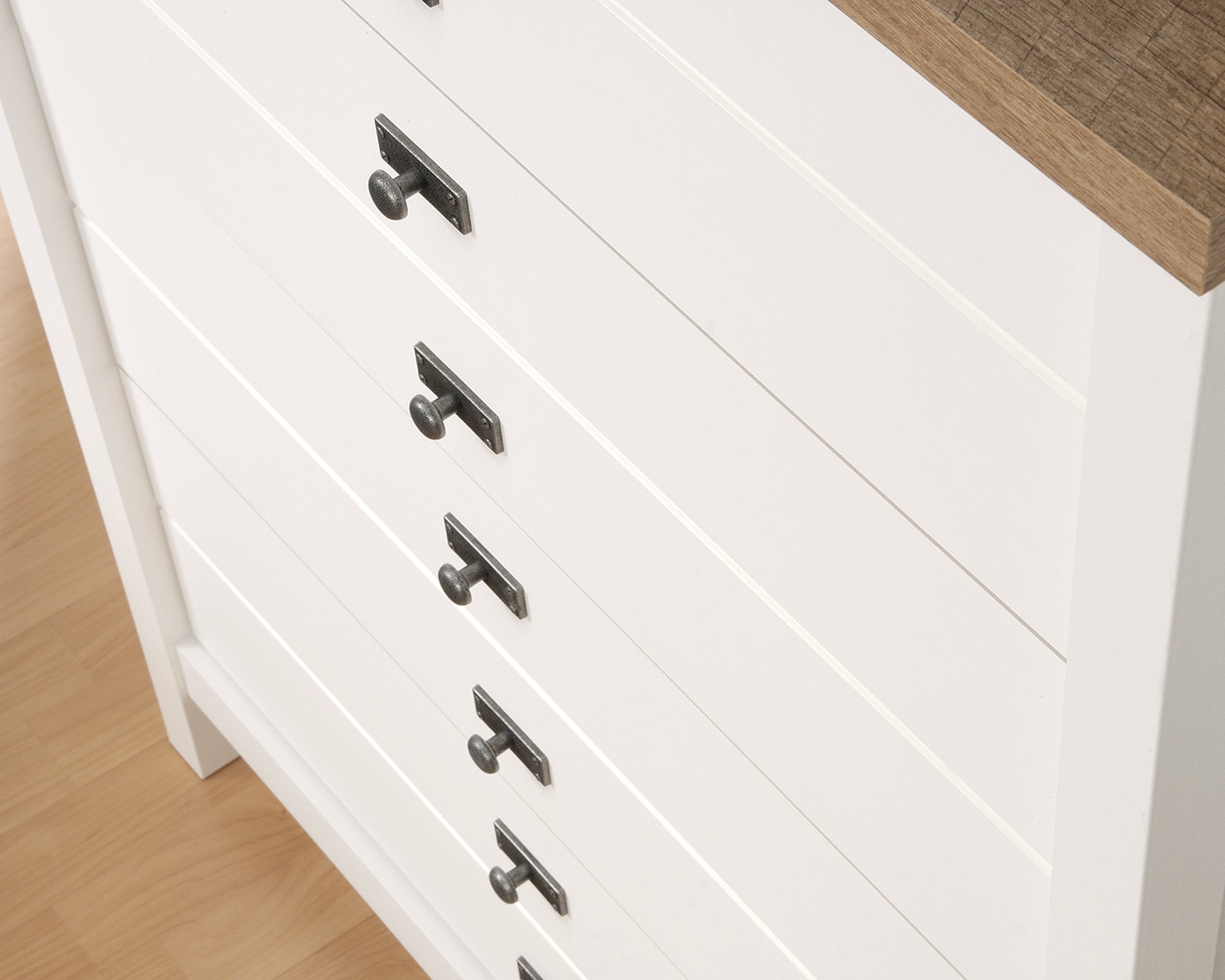 Cottage Road  4-Drawer Chest Soft White